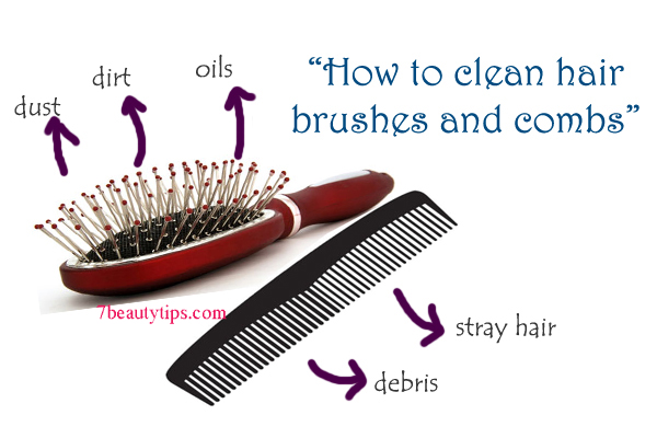 How To Clean Hair Brushes And Combs 7 Beauty Tips 