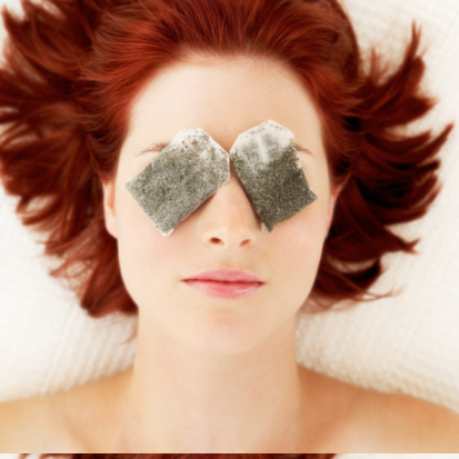 Tea bags for dark circles