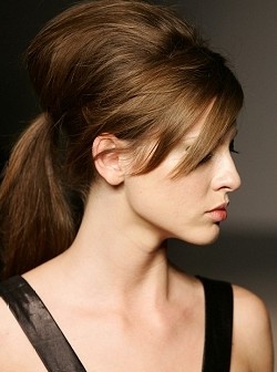Ponytail hairstyle for fall 2011