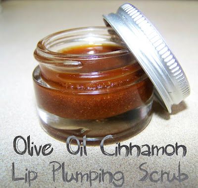 Olive Oil Cinnamon Lip Plumping Scrub