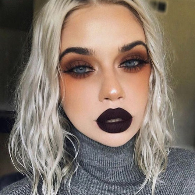 Grunge makeup look