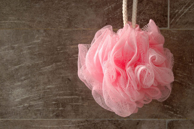 Your Shower Loofah Could Make You Sick