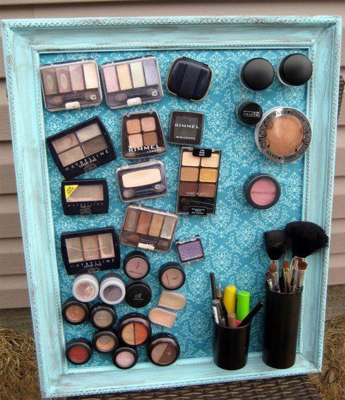 DIY Makeup Organizer & Storage Ideas
