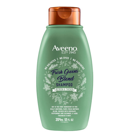 Aveeno Fesh Greens Blend Sulfate Free Shampoo